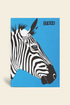 Hayvan Figürlü Dokulu Defter Çizgili Zebra