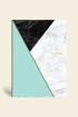 Mermer Defter Çizgili Mint 17x24cm