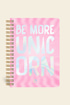 Utopia Spiralli Defter Çizgili Unicorn 17x24 cm 