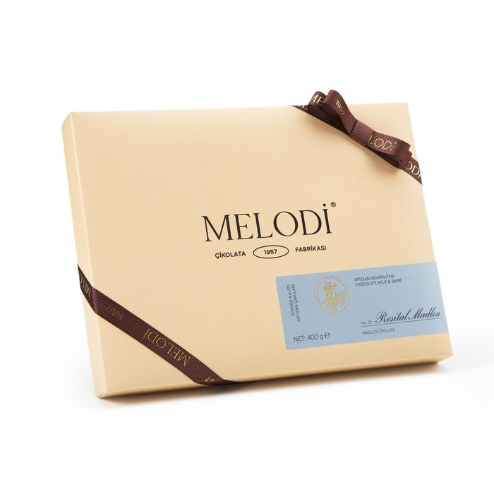 1957 Resital Madlen Hediye Çikolata Kutusu 400g(℮)