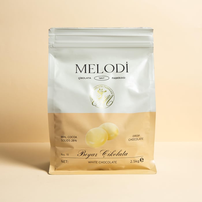 %28 Beyaz Pul Çikolata 2,5kg
