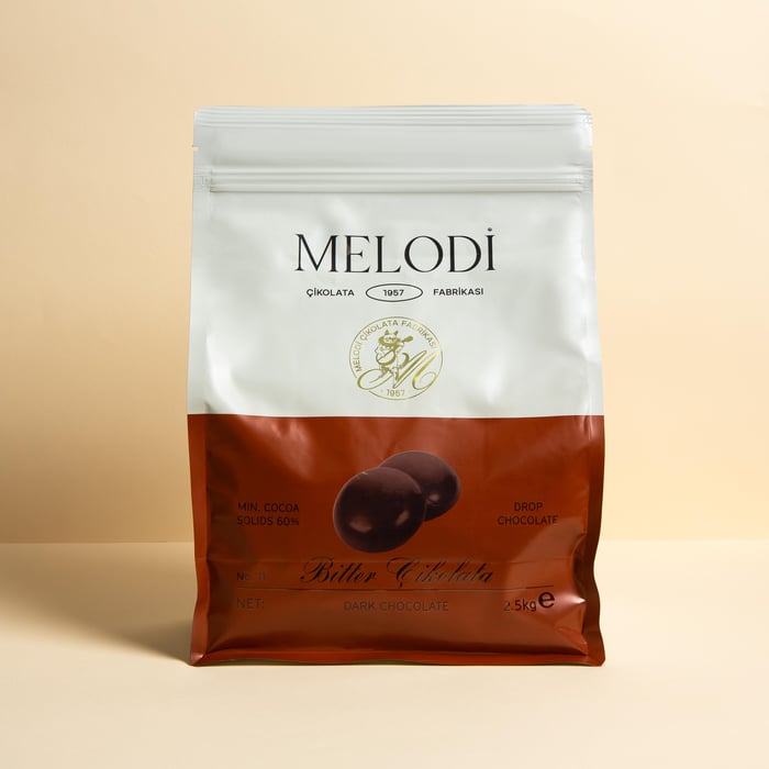 %60 Bitter Pul Çikolata 2,5kg