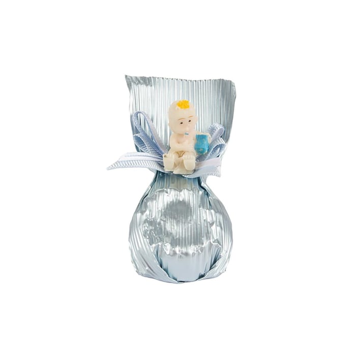 Bebekli Çiçek Baton Mavi 240g