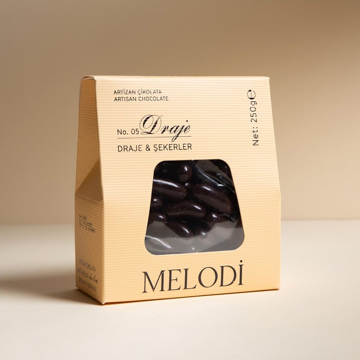 Bitter Çikolatalı Badem Draje 250g