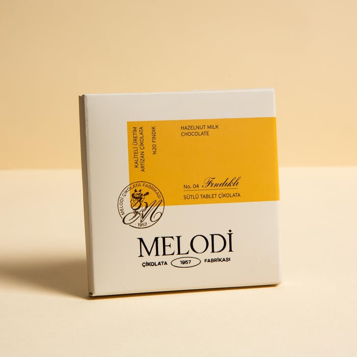 Fındık Parçacıklı Sütlü Çikolata Tablet 60g
