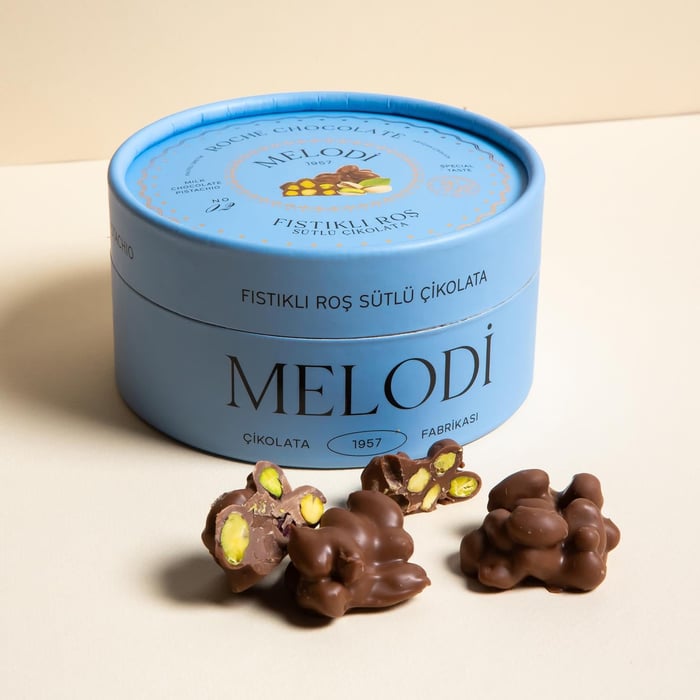 Fıstıklı Roş Sütlü Çikolatalı 200g