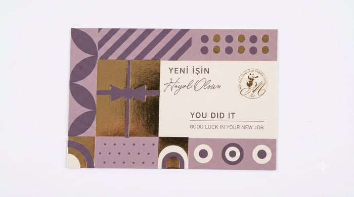 Hediye kartı - Yeni İşin Hayırlı Olsun