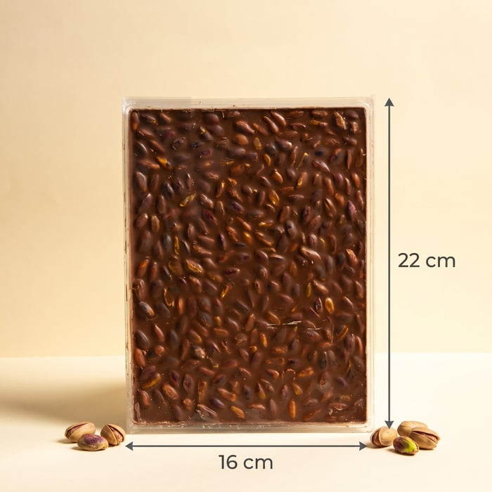 Kır Kır Ye Antep Fıstıklı Sütlü Çikolata 300g