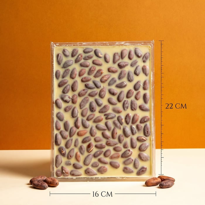 Kır Kır Ye Bademli Beyaz Çikolata 300g