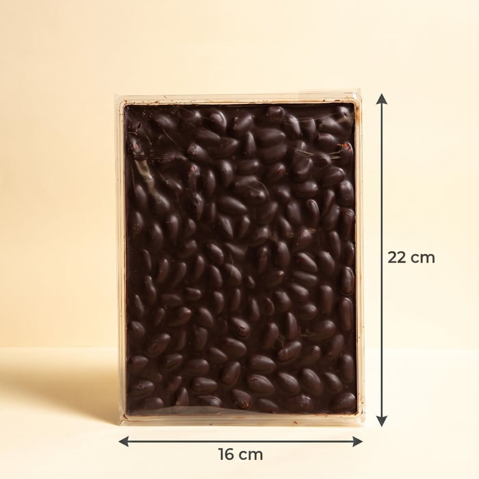 Kır Kır Ye Bademli Bitter Çikolata 300g