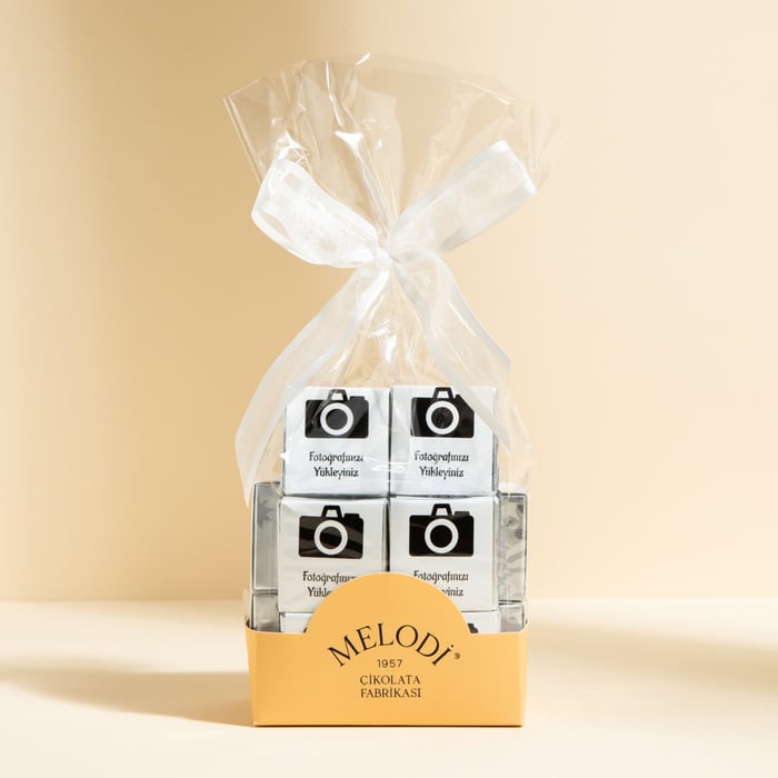 Kişiye Özel Fotoğraflı Fıstıklı Çikolata -500g