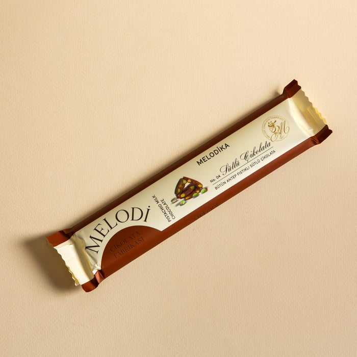 Melodika Fıstıklı Sütlü Çikolata 65g