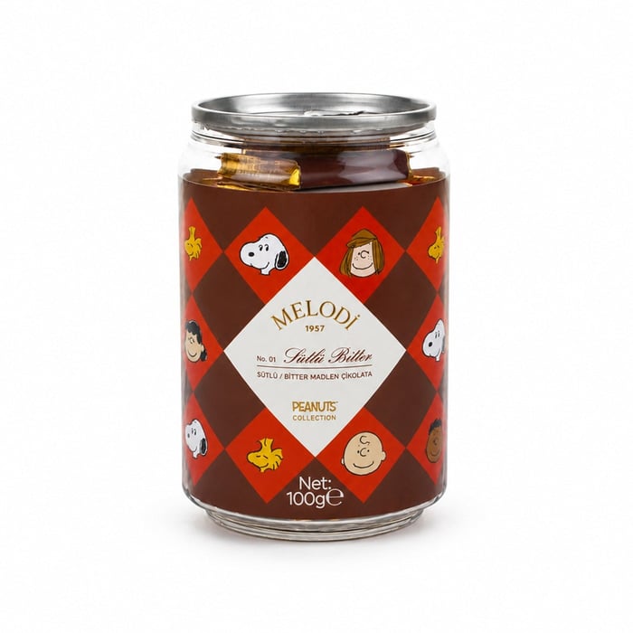 Peanuts Collection Sütlü-Bitter Madlen 100g