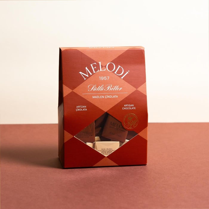 Piramit Kutu Madlen Çikolata 400g