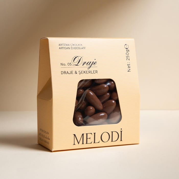 Sütlü Çikolatalı Portakal Draje 250g