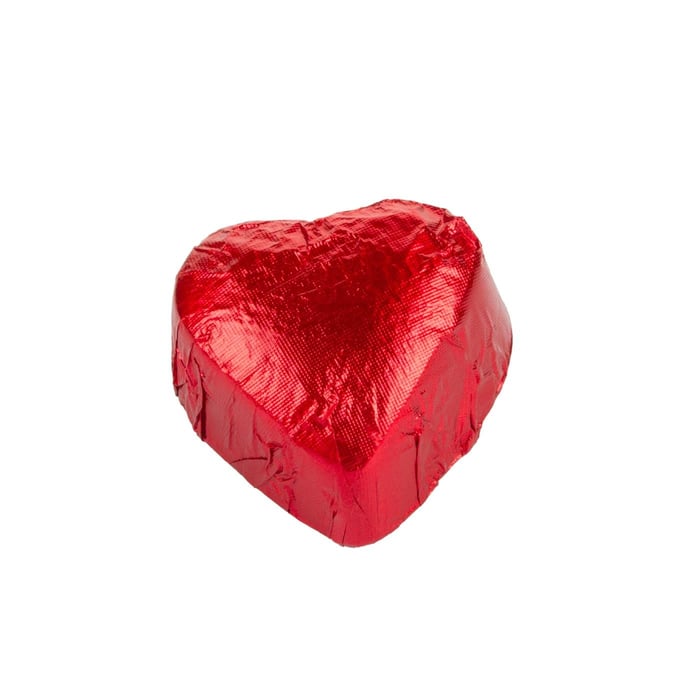 Yaldızlı Mini Kalp Çikolata 500g