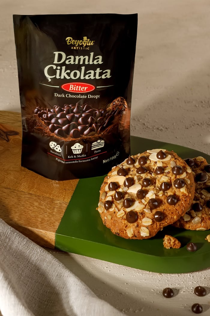 Beyoğlu Çikolata-Bitter Damla ÇikolataBeyoğlu Bitter Damla Çikolata 100 gr (Kurabiye,Pasta ve Kek İçin)