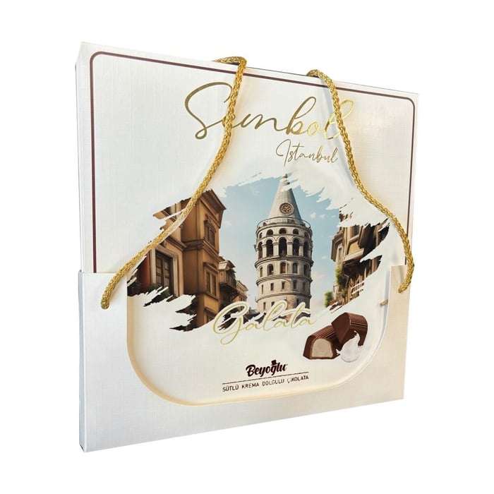 Beyoğlu Sembol Istanbul Gift Chocolate Milk Cream Filled 300GR.
