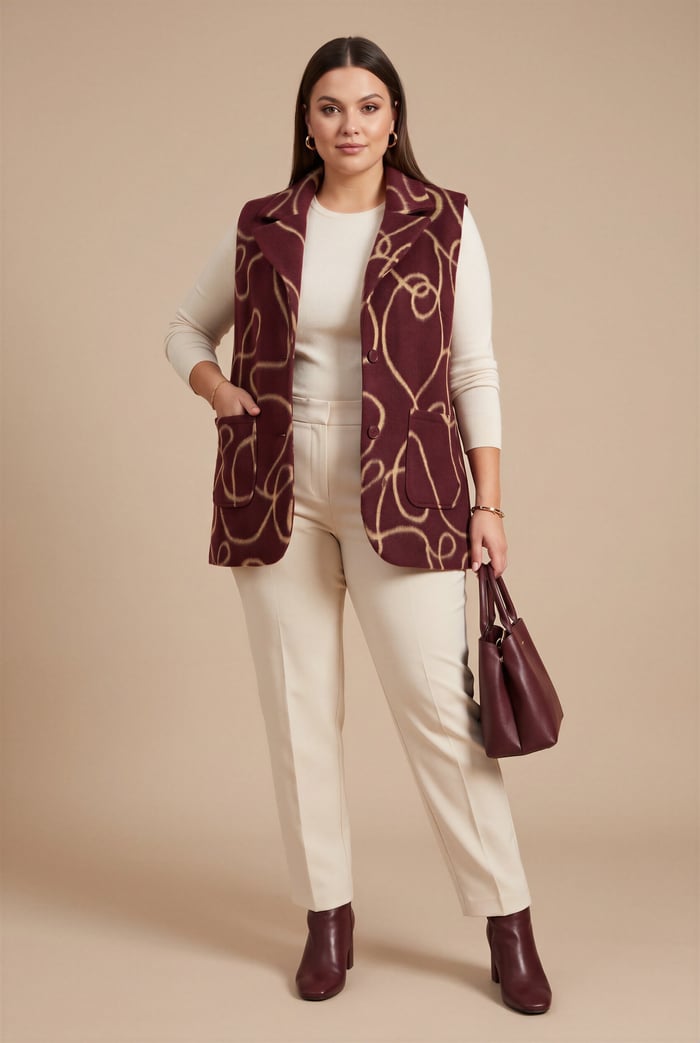 KAŞE YELEK  44-50 - RMG