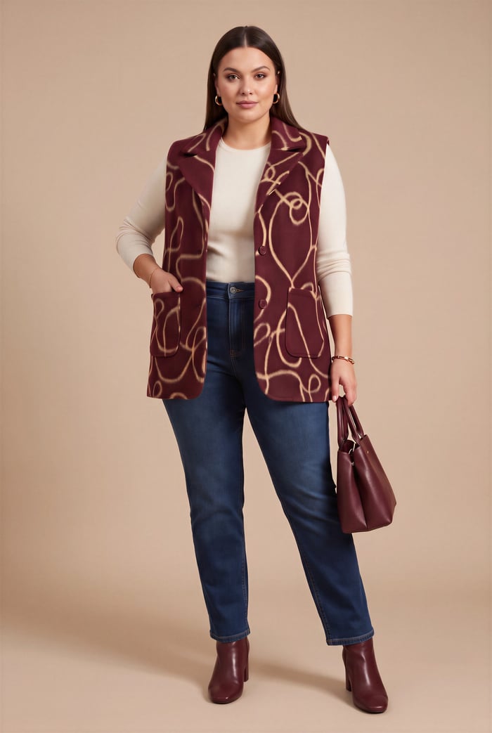 KAŞE YELEK  44-50 - RMG