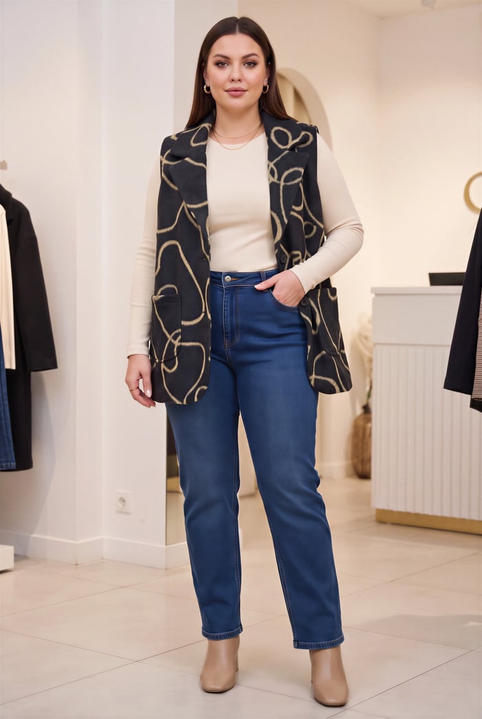KAŞE YELEK  44-50 - RMG