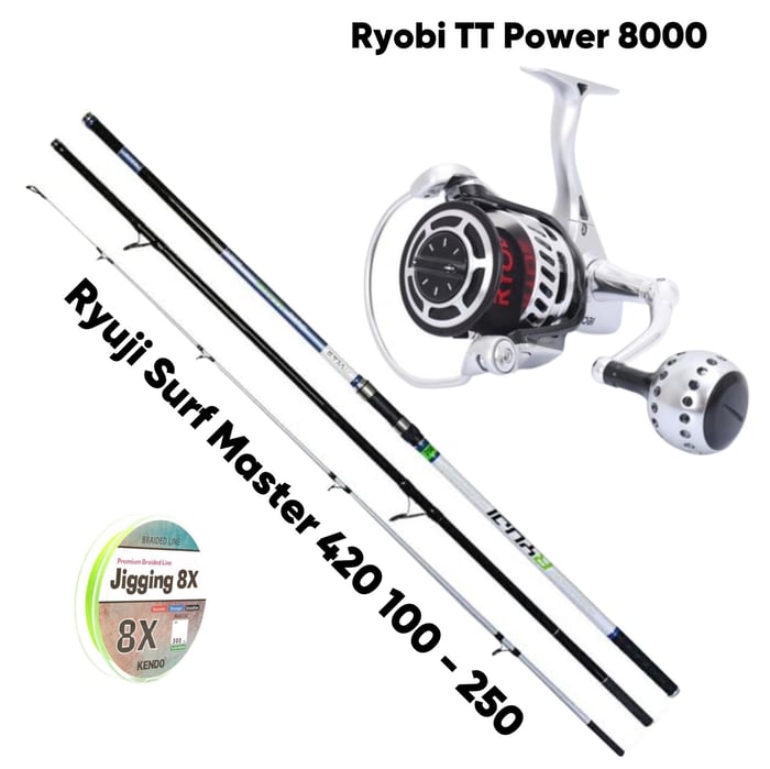 Boğazın Gözdesi Kurşun Arkası Surf Casting Olta Takımı
