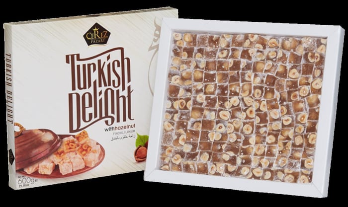 Çifte Kavrulmuş Extra Fındıklı Lokum 600 gr