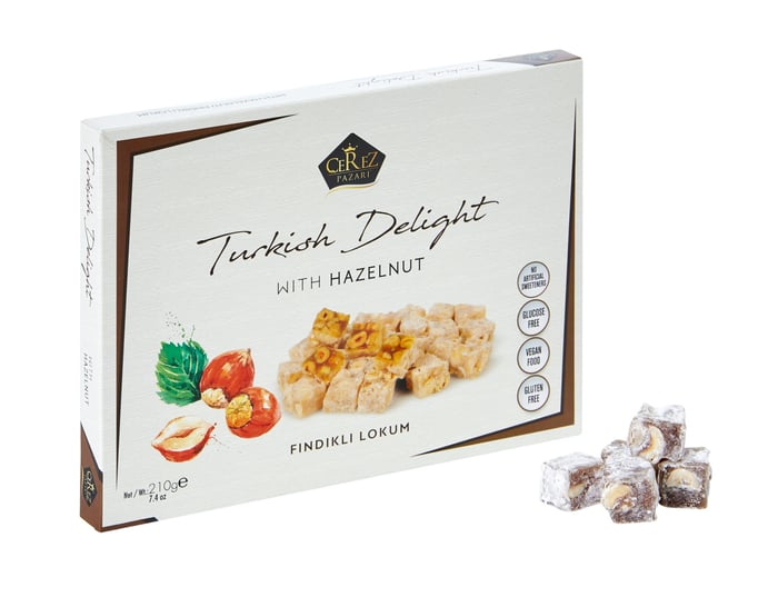 Çifte Kavrulmuş Fındıklı Duble Lokum 210gr
