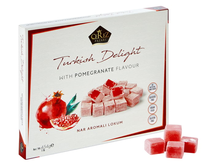 Nar Aromalı Lokum 454gr