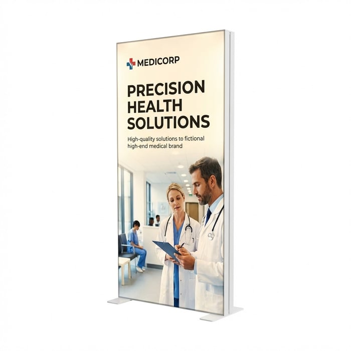 100×200 Ayaklı Lightbox