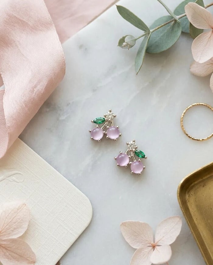 Pink Kiraz Tragus