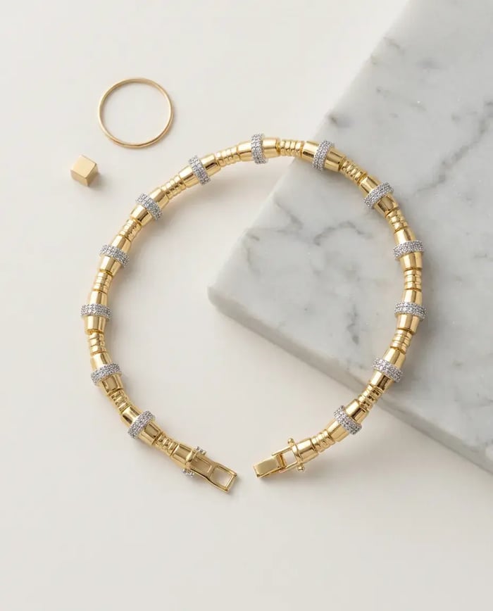 VIP 14K İnce Kemik Model Bileklik
