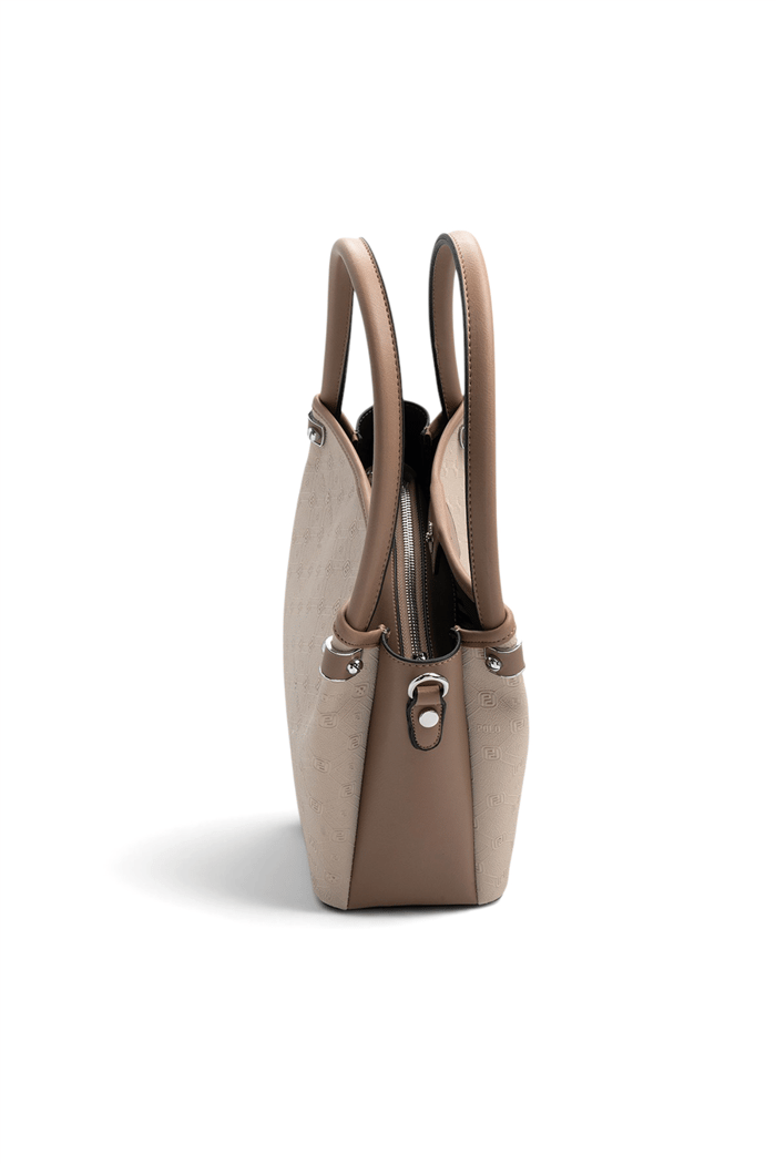 Silver & Polo SP1254 Kadın El Çantası Fashion Bej-Latte