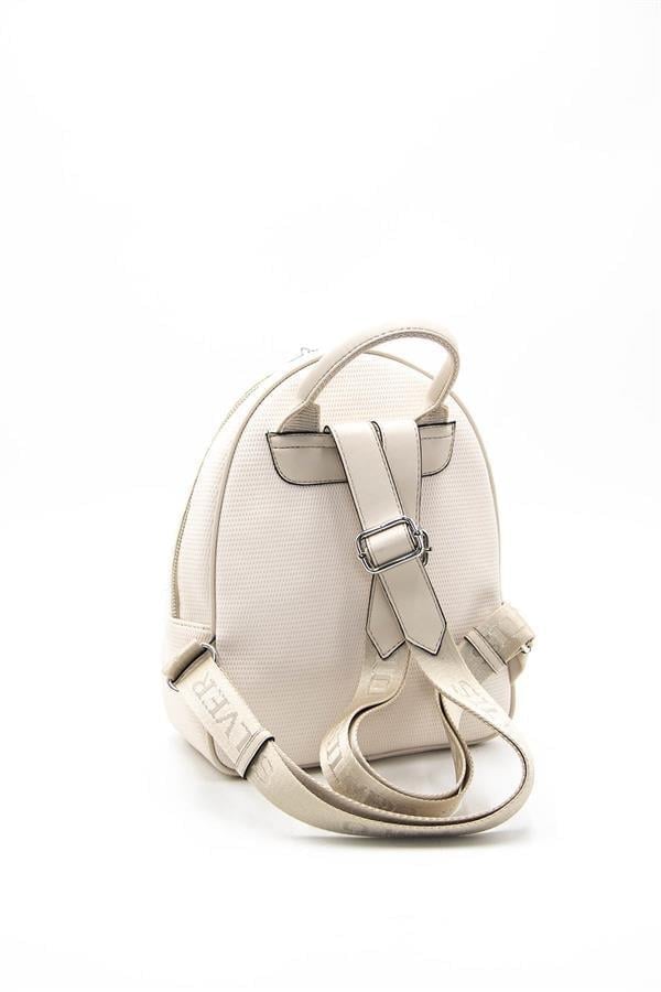 Silver & Polo SP945 Kadın Sırt Çantası Petek Bej-Bej