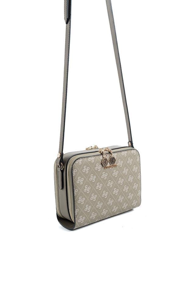Silver Polo Y.Yeşil - Y.Yeşil Monogram Kadın Çapraz Çanta SP888