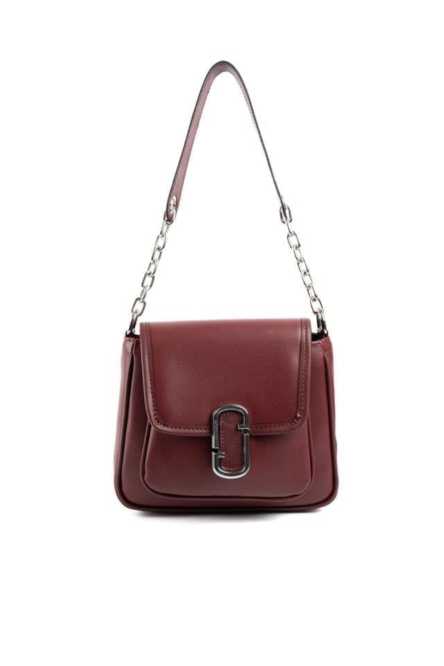Silver & Polo SP1147 Kadın Omuz Çantası Düz Bordo