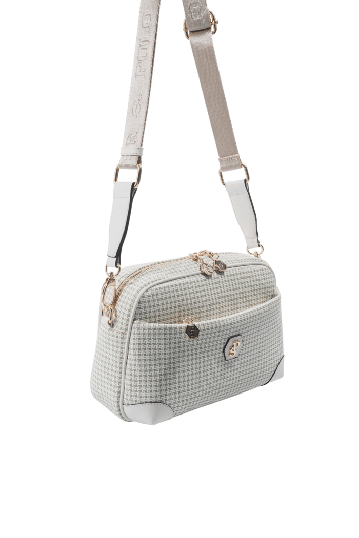 Silver & Polo SP1094 Kadın Çapraz Çanta King Desen Yeşil-Kemik