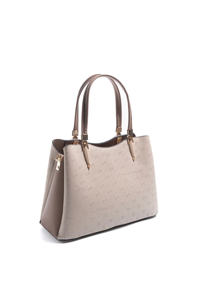 Silver Polo Bej - Latte Fashion Kadın El Çantası SP1205