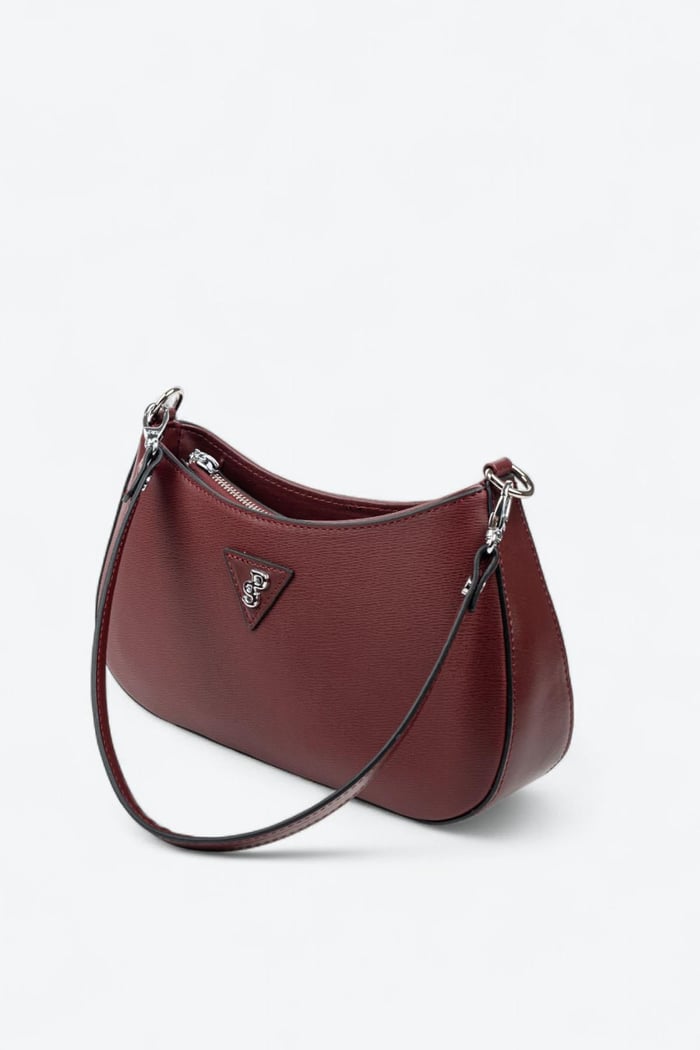 Silver Polo Bordo - Bordo Düz Kadın Omuz Çantası SP1251