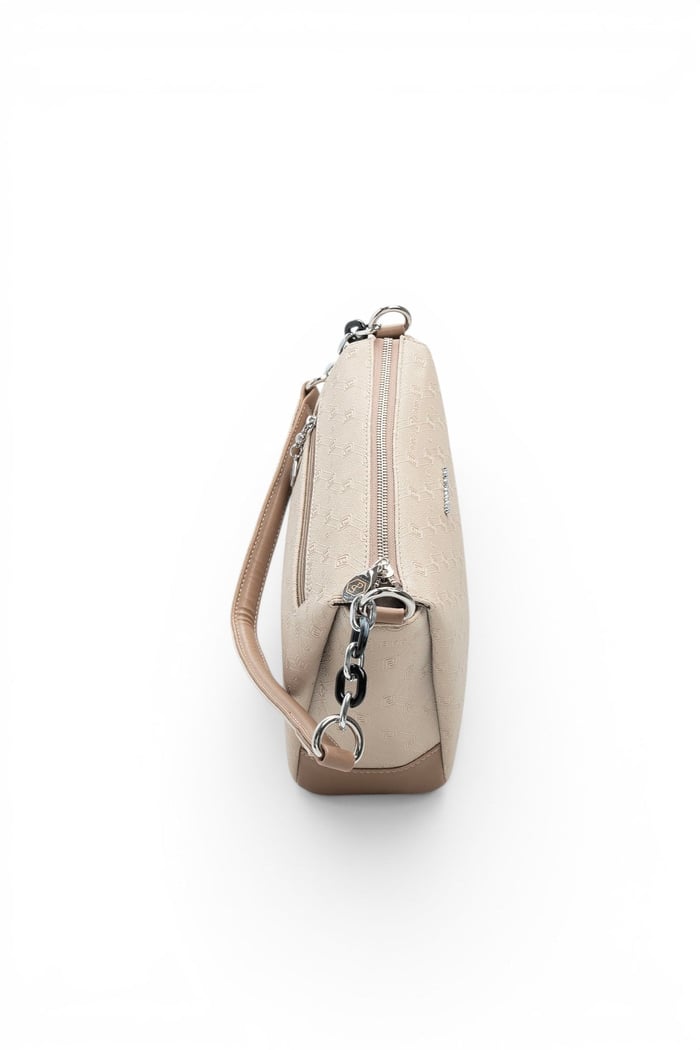 Silver & Polo SP910 Kadın Çapraz Çanta Fashion Bej-Latte