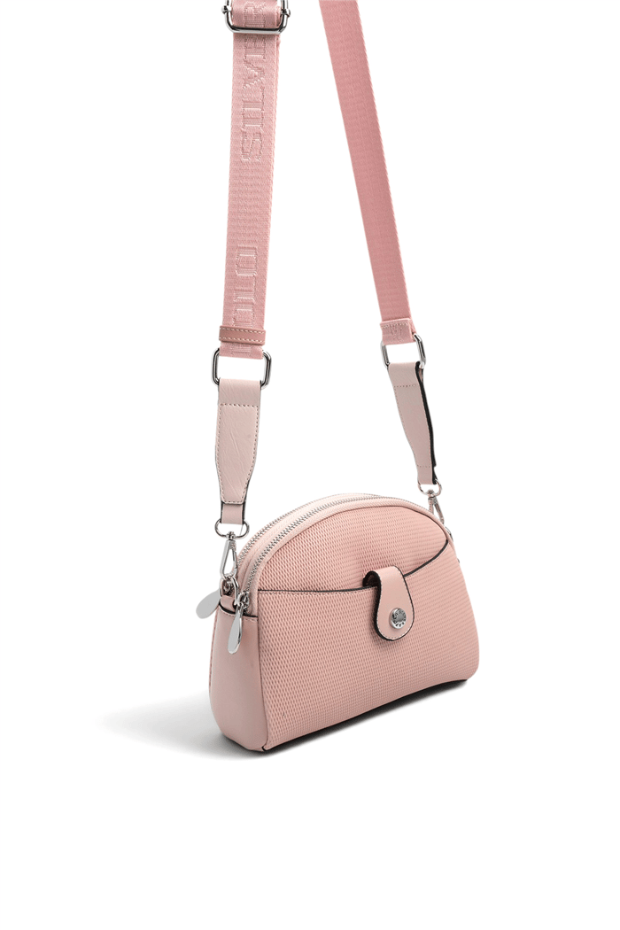 Silver & Polo SP1144 Kadın Çapraz Çanta Petek Pink-Pink