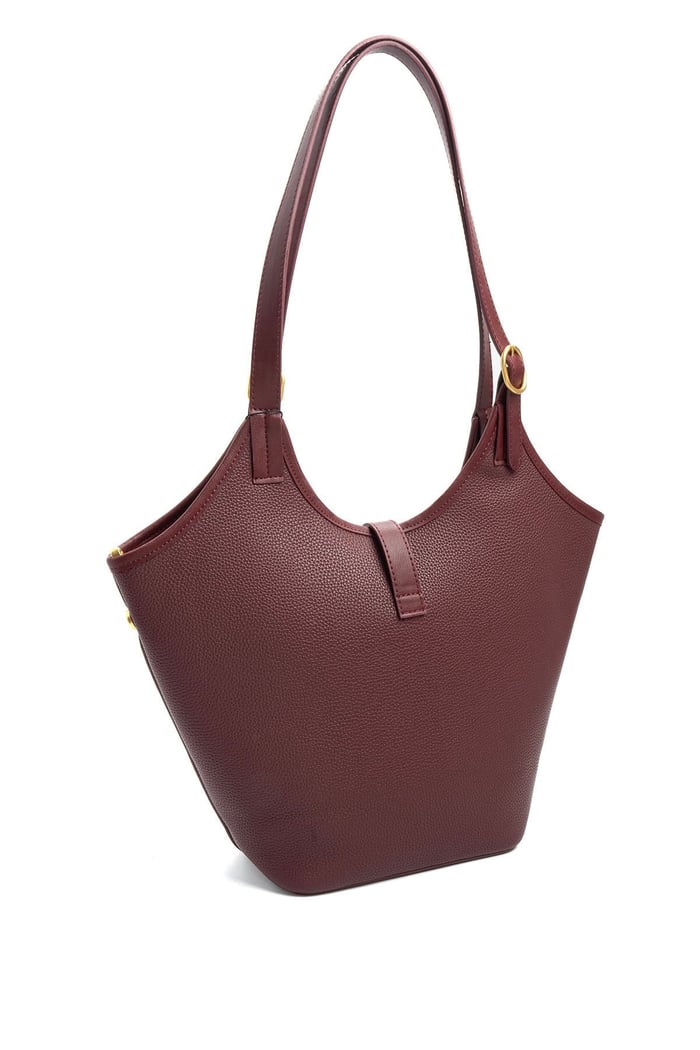Silver Polo Bordo - Bordo Mini Rolax Kadın Omuz Çantası SP1246