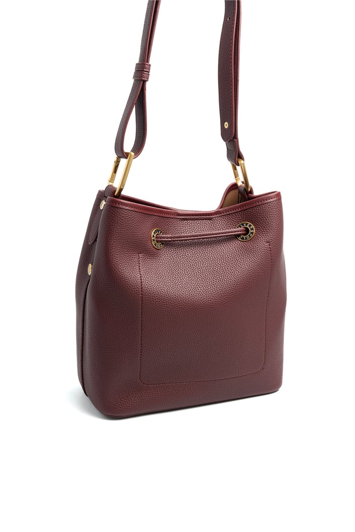 Silver Polo Bordo - Bordo Mini Rolax Kadın Omuz Çantası SP1241