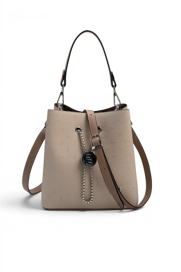 Silver Polo Bej - Latte Fashion Kadın Çapraz Çanta SP967