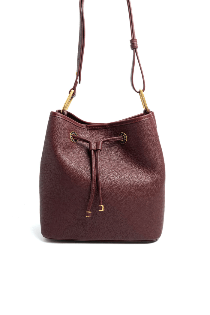 Silver Polo Bordo - Bordo Mini Rolax Kadın Omuz Çantası SP1241
