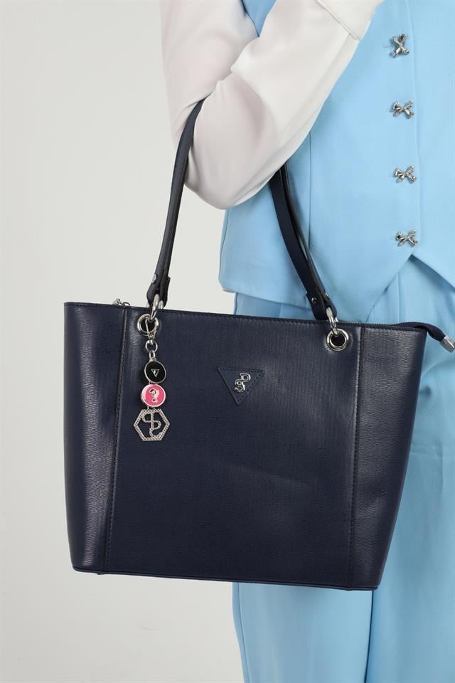 Silver & Polo SP1176 Kadın Omuz Çantası Düz Lacivert