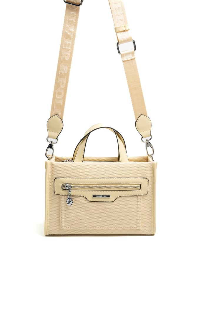 Silver & Polo SP1271 Kadın El Çantası Petek Sarı-Sarı
