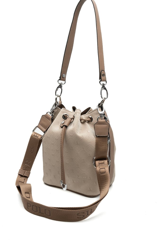 Silver & Polo SP1137 Kadın Omuz Çantası Fashion Bej-Latte