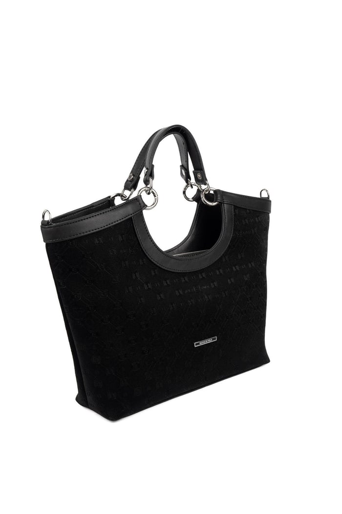 Silver & Polo SP1189 Kadın El Çantası Fashion Siyah