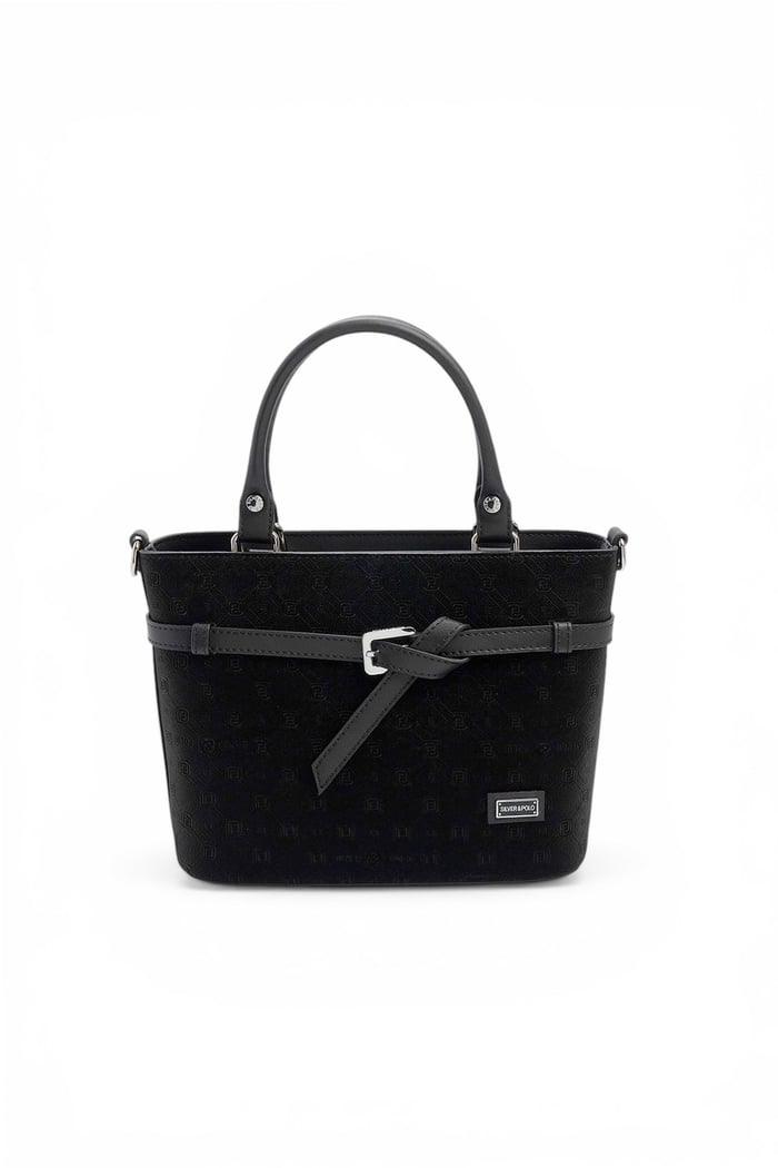 Silver & Polo SP1283 Kadın El Çantası Fashion Siyah-Siyah